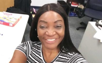 Mentor foster parent Carla McGhee smiling proudly at her decision to join New Jersey MENTOR
