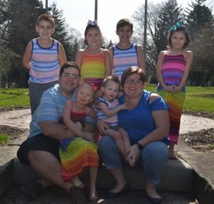 A family of eight who came together through foster care and adoption journey enjoy the summer.